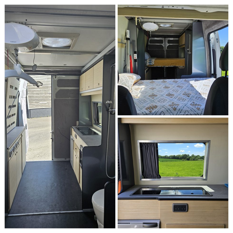 Wheelchair-accessible campervan Paddy ready for an outdoor adventure